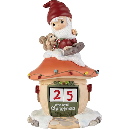 Precious Moments 6&#x22; Gnome Sweet Gnome For The Holidays Countdown Calendar